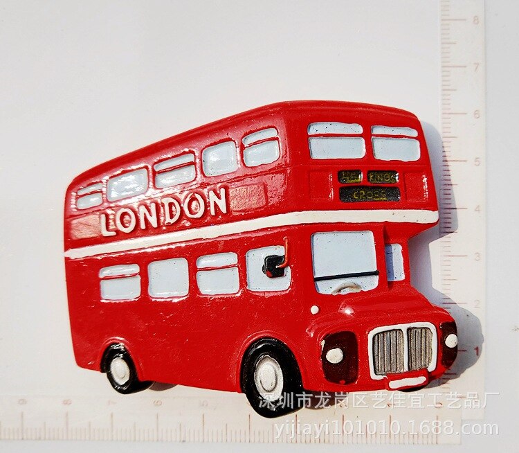 3d Refrigerator Magnets Berlin London Tourism Souvenir Berlin Wall Crafts Magnetic Stickers Paris Souvenir Home Decor Ideas: 5