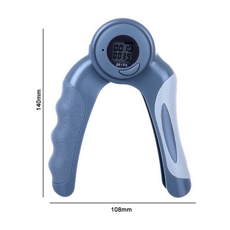 Dynamomètre à main poignée puissance Force mètre main Force puissance 121lb / 55kg: D