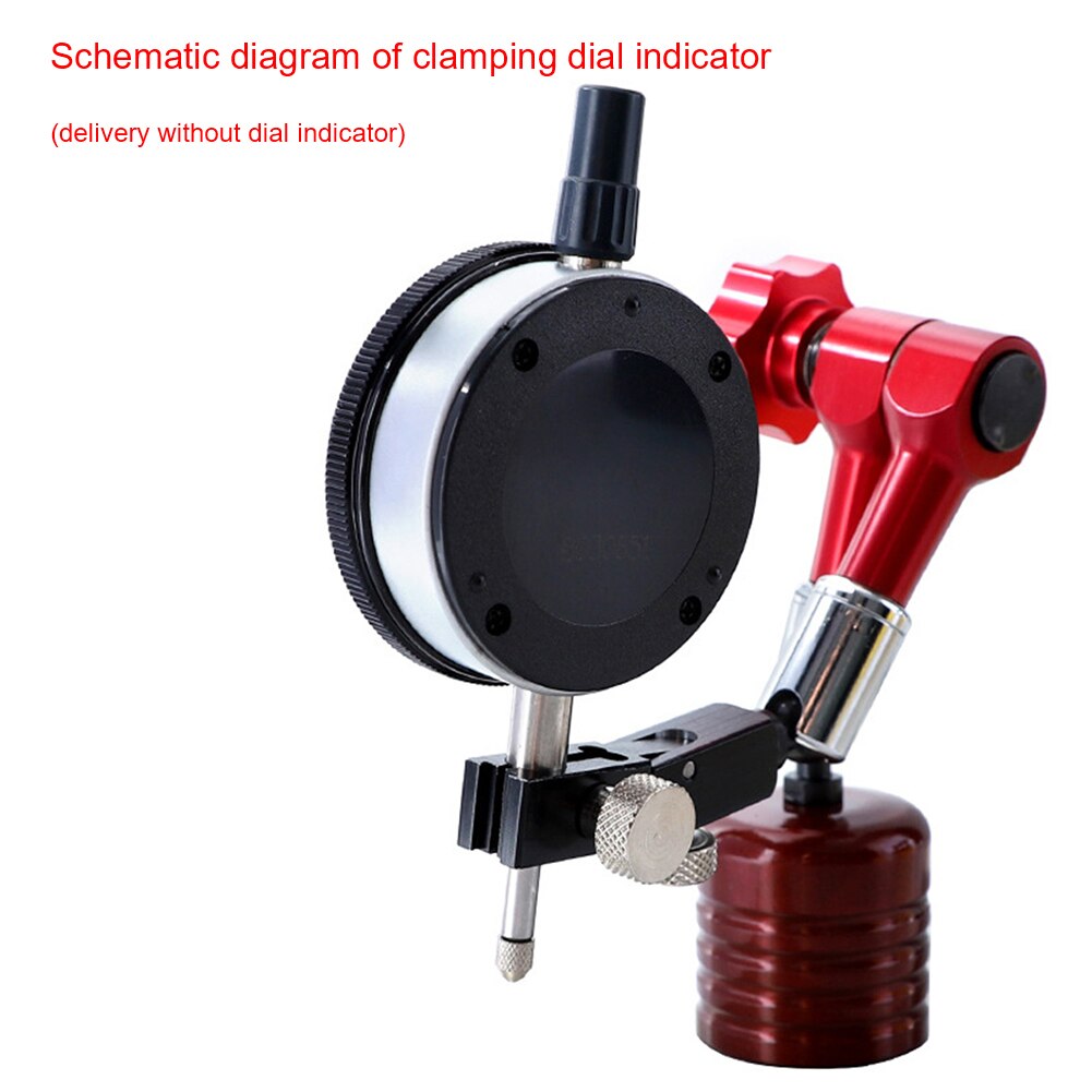 Universal Flexible Dial Test Indicator Magnetic Base Holder Stand Magnetic Correction Gauge Stand Indicator Tool Measuring