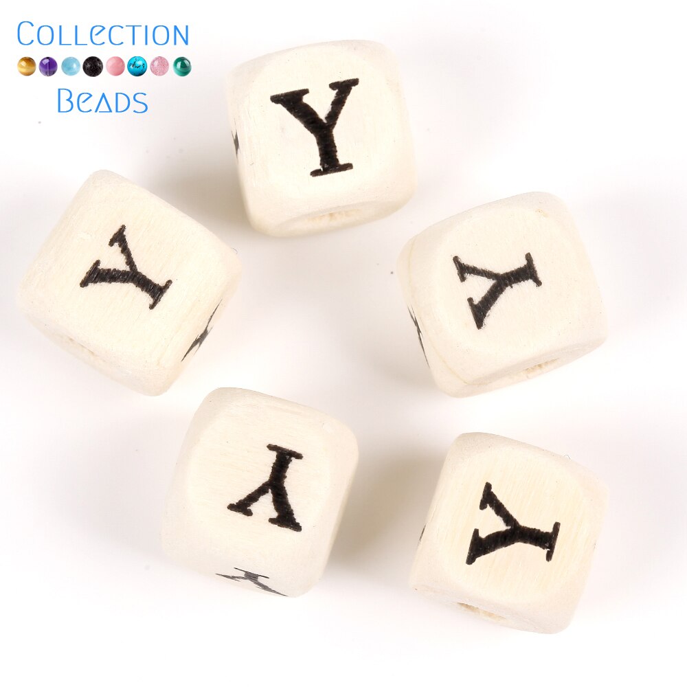 50-200 Uds. Cuentas de alfabeto con letras de madera mezcladas naturales, cuentas espaciadoras sueltas para pulsera DIY, fabricación de joyas, accesorios hechos a mano