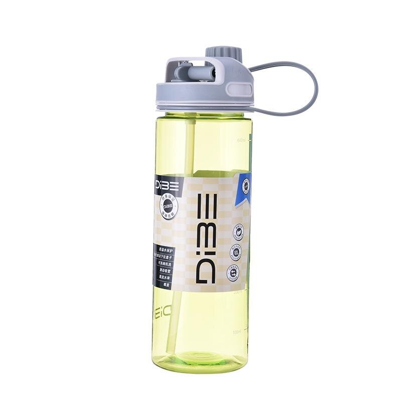 500 Ml/600 Ml/700 Ml Water Fles Outdoor Reizen Climbling Wandelen Sap Coke Water Fles Bpa Gratis food Grade Materiaal: 600ml / green