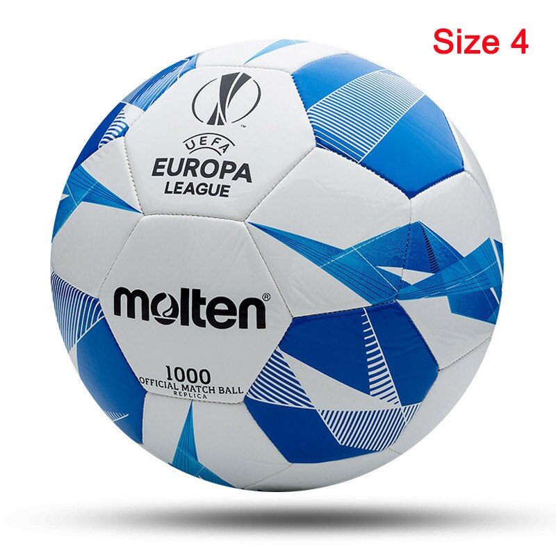 Molten Soccer Ball Original Official Size 4 Size 5 Team Sports Training Match Football League Balls futbol bola: F4U1000-G9B Size 4