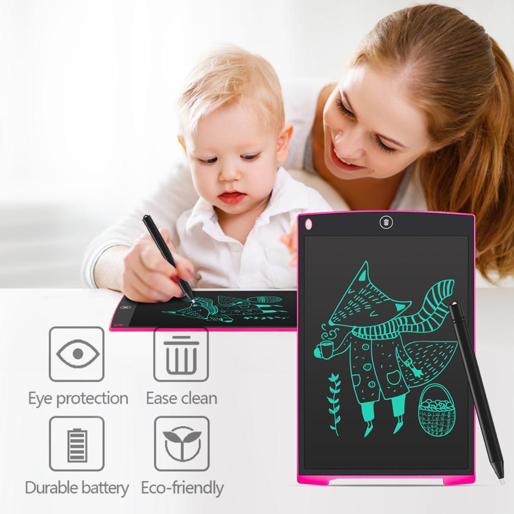 LCD drawing tablet 12 &quot; Digital Drawing Tablet, Writing Pads, Portable Electronic Whiteboard Tablet, Ultra-thin Board with Pen