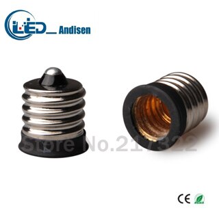 E17 naar e12 adapter conversie socket materiaal vuurvast materiaal E117 socket adapter lamphouder