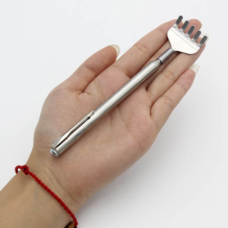 Extendable Back Scratcher Stainless Steel Telescopic Anti Itch Claw Massager Extender Price: Default Title
