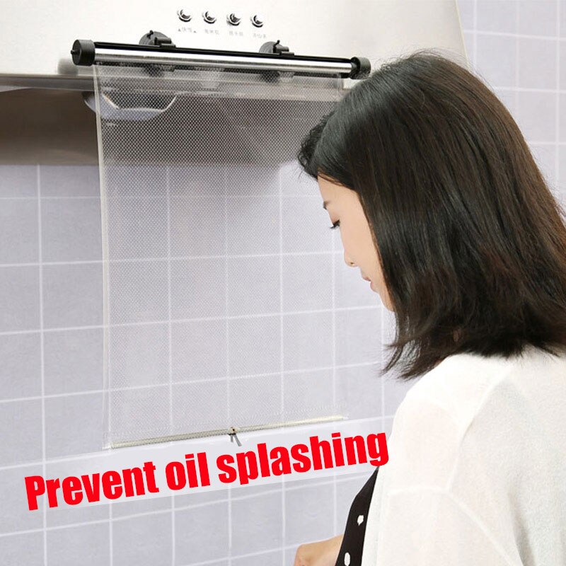 Tenmiu Roller Masker Blind Home Keuken Koken Punch Gratis Waterdichte Olie Gordijn Transparante Olie Absorptie Papier Plastic Ciq
