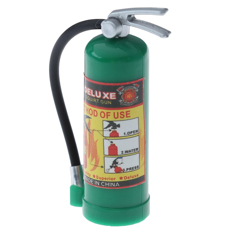 1pc DIY Simulation Fire Extinguisher Mini Summer Water Toys Fireman Fire Extinguisher Children's Toys