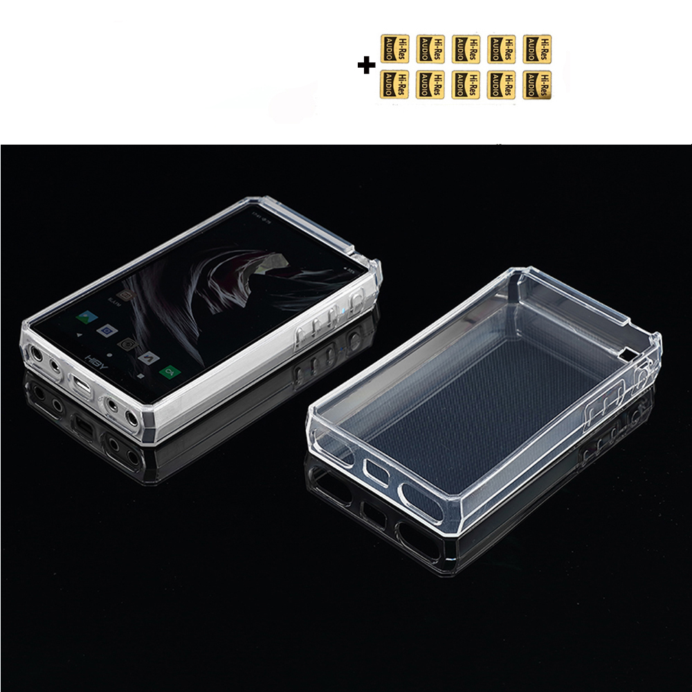 Coque de protection pour lecteur de musique Hiby R8, étui en Tpu transparent, cristal doux: Clear