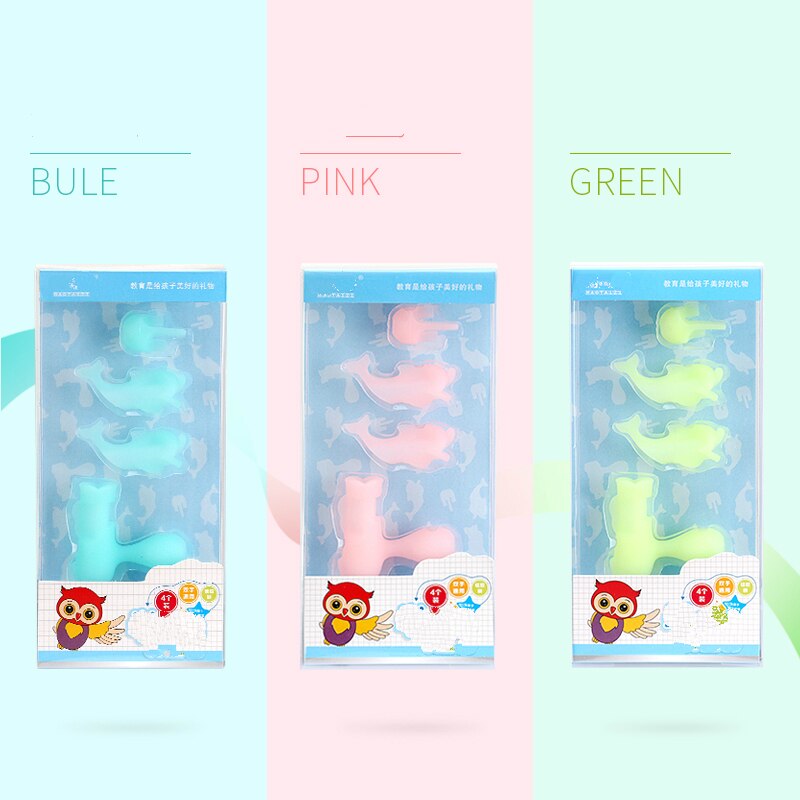 Silicone Writing Posture Correcting Tool Pencil Cap Posture Corrector Adjuster Child Student Stationery Hold a Pen Device