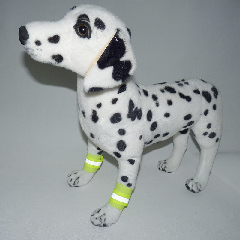 2pc handledsband andas hund husdjur handledsskydd glödande säkerhet husdjursprodukter reflekterande handledsband för hund husdjur säkerhet benomslag