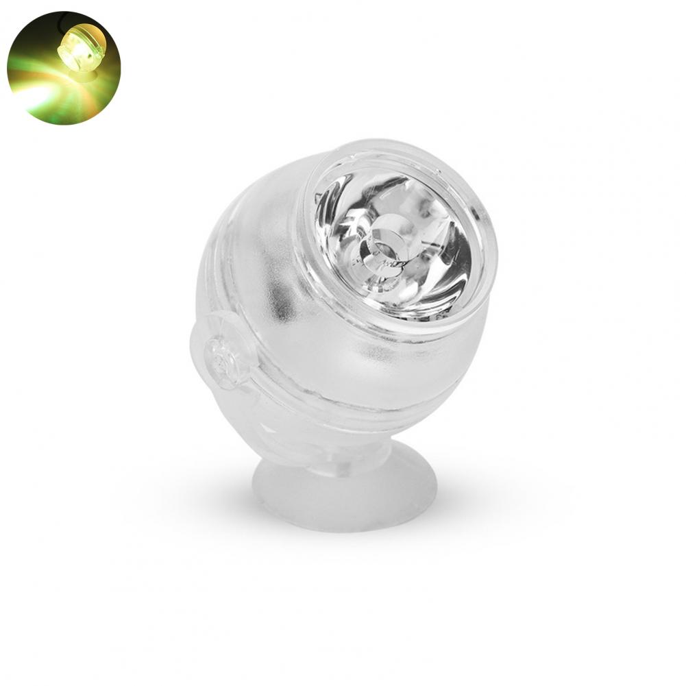 Fish Tank Licht Hoge Helderheid Usb Voeding Onderwater Zwembad Lamp Aquarium Aquarium Aquarium Tank Licht: YELLOW