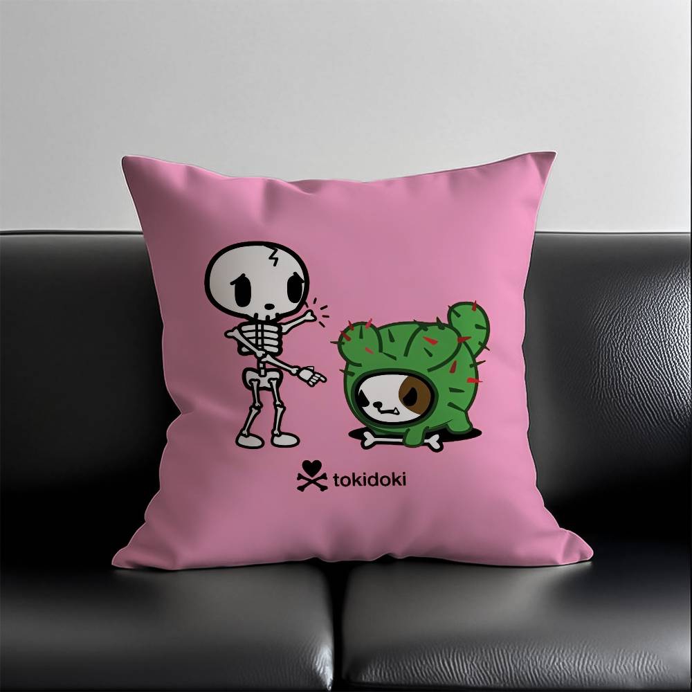Japan Tokidoki Kreative Kissen fallen aufbringen Druck Kissenbezug Wohnzimmer Sofa Kissen Abdeckung Schlafzimmer Zimmer Dekor: Gelb