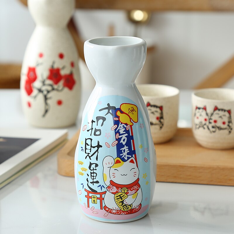 Japansk sake distribution vinkanna spritvärmare hushåll keramik varm flaska barware flagga liten stoup enkel gryta