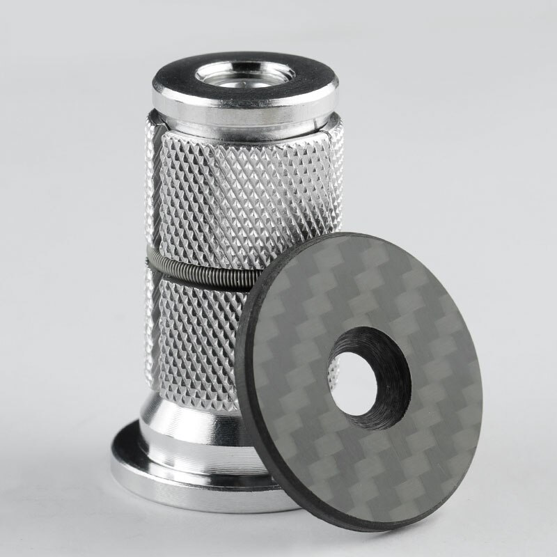 Deemount Cycle Front Fork Mount Core Bicycle Fastening Bolts Star Nuts for 1-1/8" Steerer Non-Threaded Fork