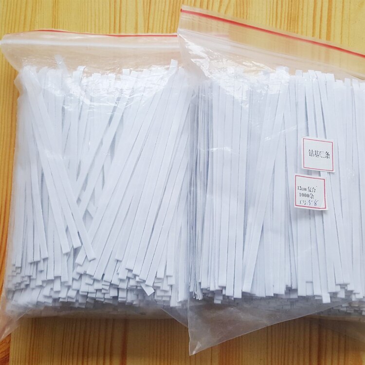 Pegatina de banda magnética de cobalto para librería, tira de 12cm, Reusabel eas