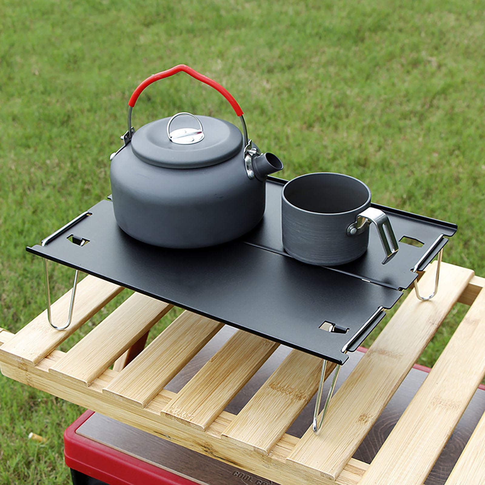 Portable Splicing Dining Table Camping Table Outdoor Aluminum Alloy Ultra-Light Portable Folding Table Mini Tea Table