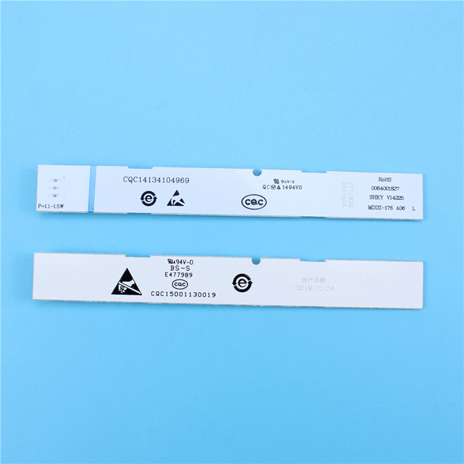 LED Backlight strip lamp For Haier BCD-575WDBI 0064001827 Front-door Refrigerator LED Lamp Bar Accessories