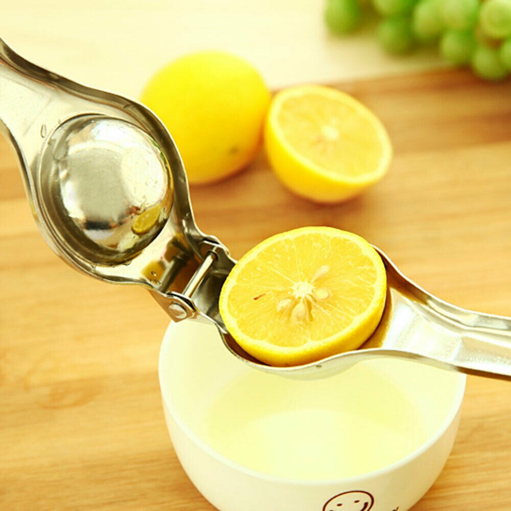 Kök fruktjuicer handpress manuell juicepress citron apelsin lime squeezer rostfritt stål citronklämma