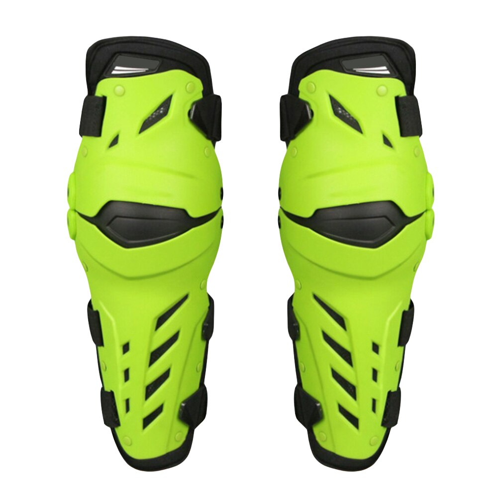 1 Pair Motorcycle Knee Protector Protective Gear Knee Guards Kit Kneepad Free Riding Thickening Protection Moto Accessories: Green