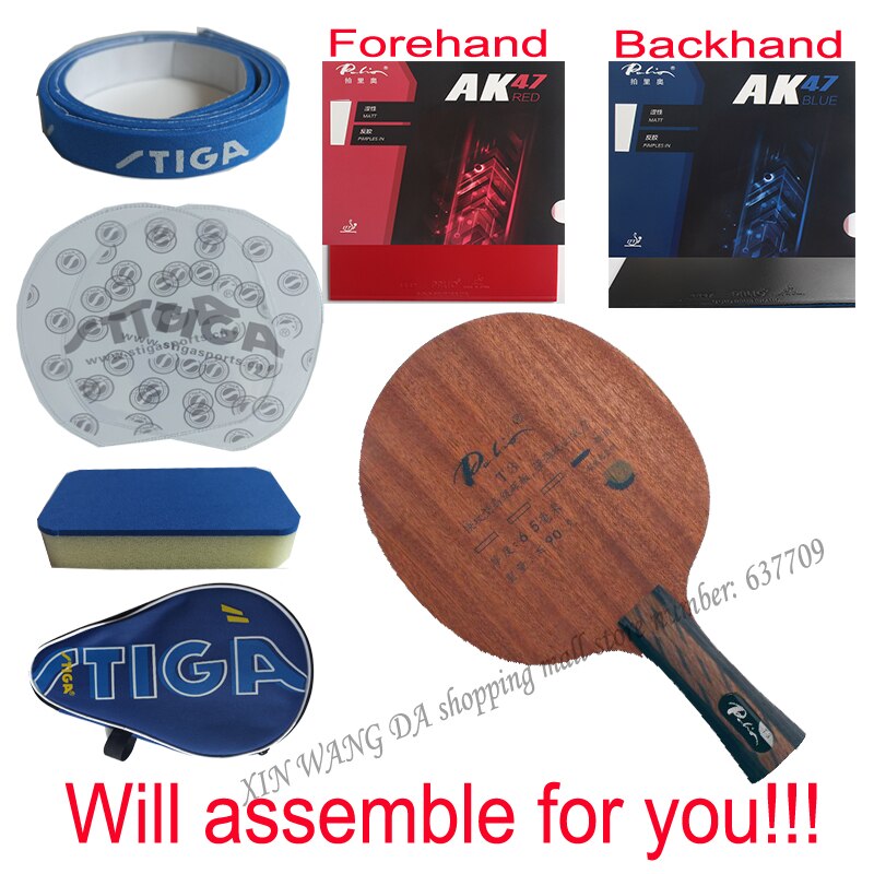Palio officiële T-3 T3 tafeltennis blade carbon blade snelle aanval met lus bevestigd blad palio blade racket ping pong: FL assemble-2