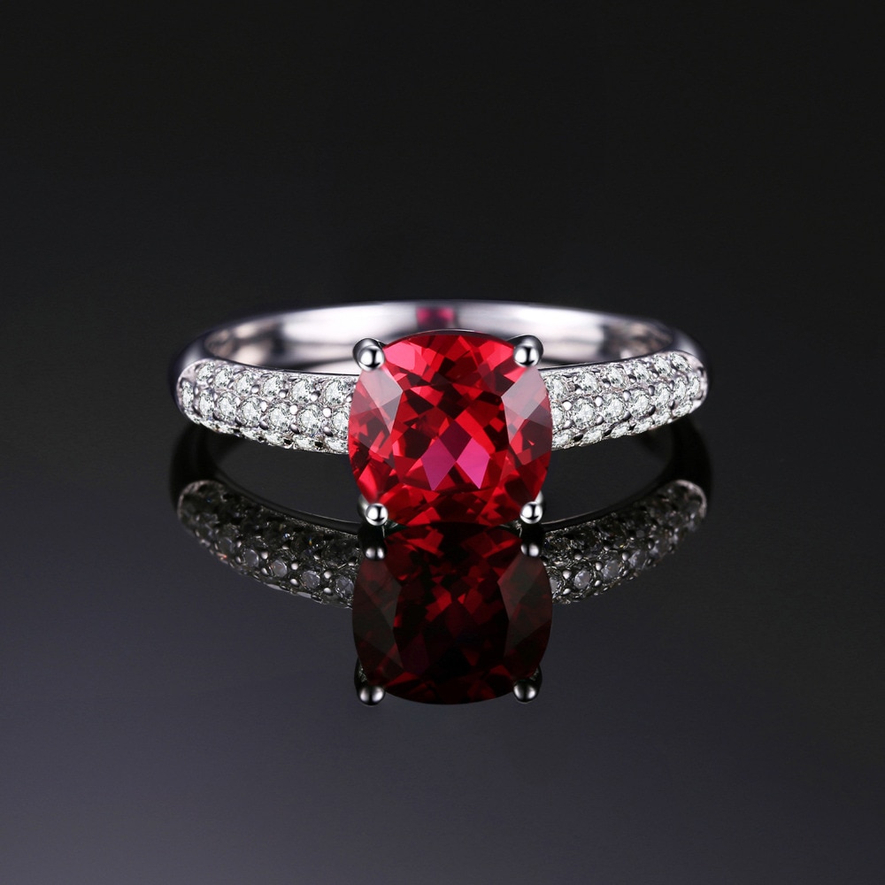 Bague éternité Femme 3 Mm Plaqué Or 14k - Saphir Bleu Et Topaze Simulés, Zircons - Cadeau Anniversaire, Mariage