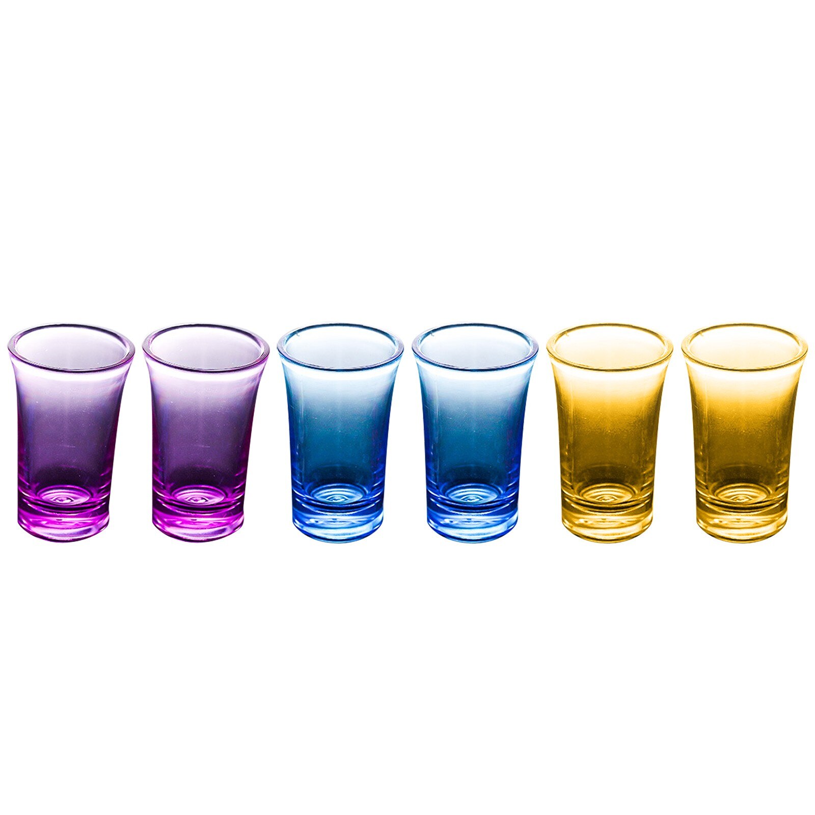 6 Shot Glass Dispenser Holder Carrier Party Drinking Games Shot Glasses Get The Party Started Caddy Liquor + 6pcs wine cup: 6pcs