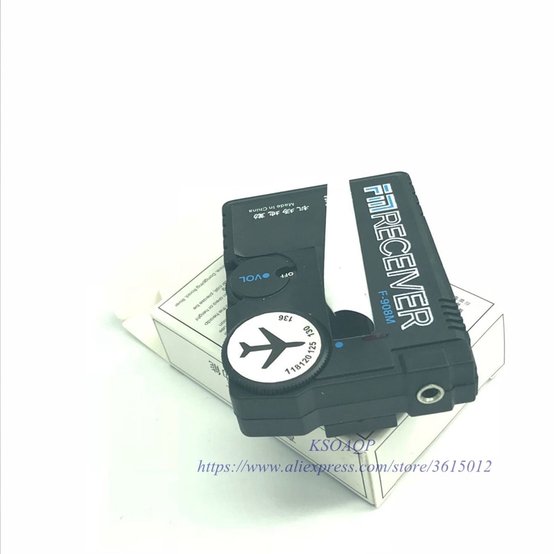 118MHz-136MHz air band radio receiver Airband Radio Receiver aviation band receiver for Airport Ground