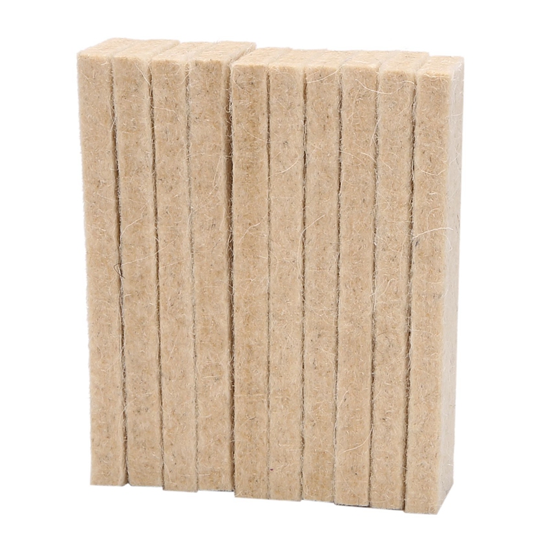 20Pcs Exercise Bike Brake Pads Wool Felt Resistance Drag Pad for Spinning Bike Brake Pads Replacement Part