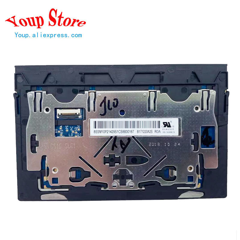 Originele Voor Lenovo Thinkpad T480s T490s T495s T14s X390 X395 X13 Laptop Touchpad Muismat Clicker 01LV589 01LV588 01LV590