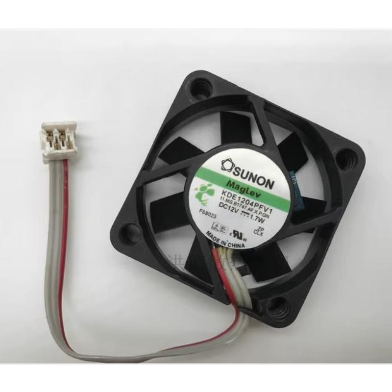 Original Cooling Fan for SUNON KDE1204PFV1 4010 DC12V 1.7W 3-wire 40*40*10MM