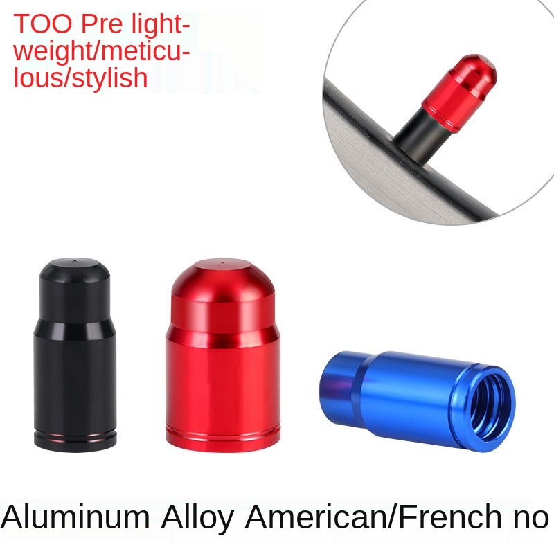 Fiets Franse Lucht Nozzle Cap Amerikaanse Berg Snelweg Voertuig Auto Schoonheid Mond Franse Ventiel Ventiel Core Stofdicht Cap