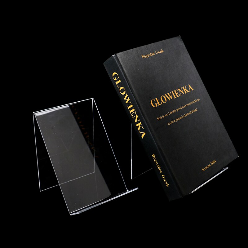Akryl bogholder display fotoramme brochure kunstværk holder organizer