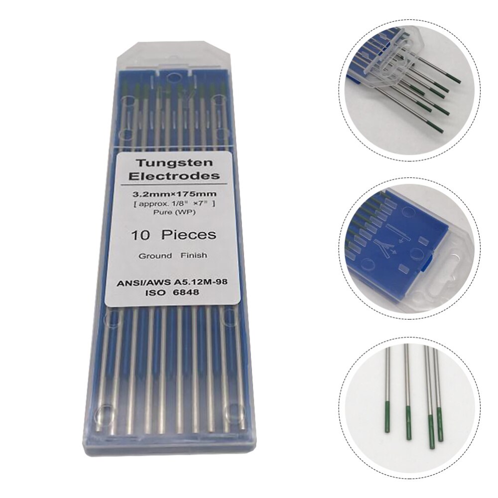 1 Pack WP Durable Ground Finish Welding Electrode Tungsten Electrode Rods for TIG