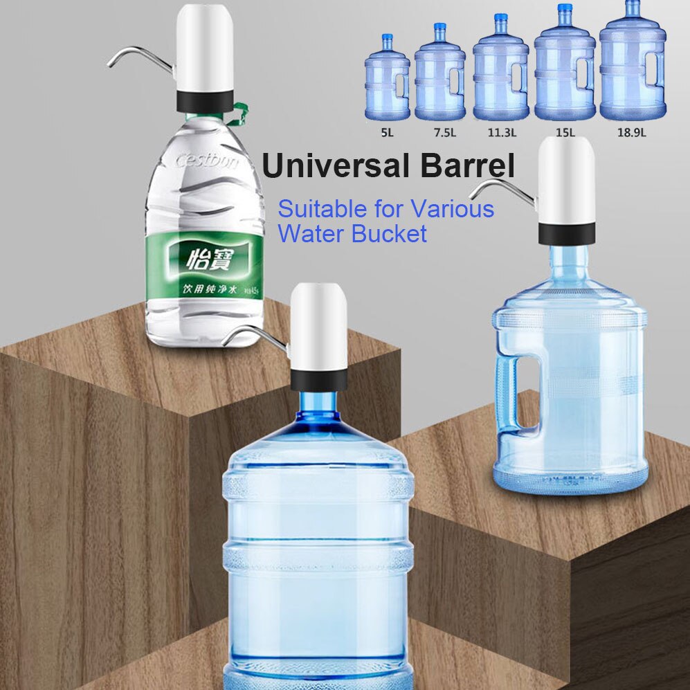 Thuis Gadgets Water Fles Pomp Mini Barreled Water Elektrische Pomp Usb Charge Automatische Draagbare