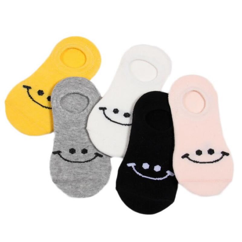 Spring and summer children's socks cartoon car big eyes smiley children's combination invisible boat socks: C003 / 9-12 years old