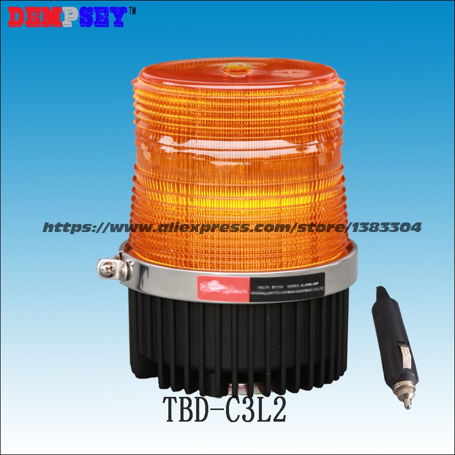 Dempsey LED Strobe Baken Amber Light, DC12/24 V, auto-Styling Voertuig Politie Waarschuwingslampje LED Knippert Noodverlichting (TBD-C3L2)