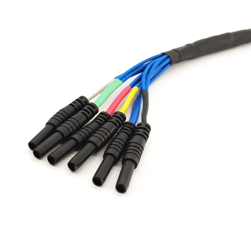 Hantek HT306 6 Kanal Universal- ausbrechen Führt für Automobil diagnostisch Oszilloskop 4 Größen 0,6mm 1,5mm 2,3mm 2,8mm