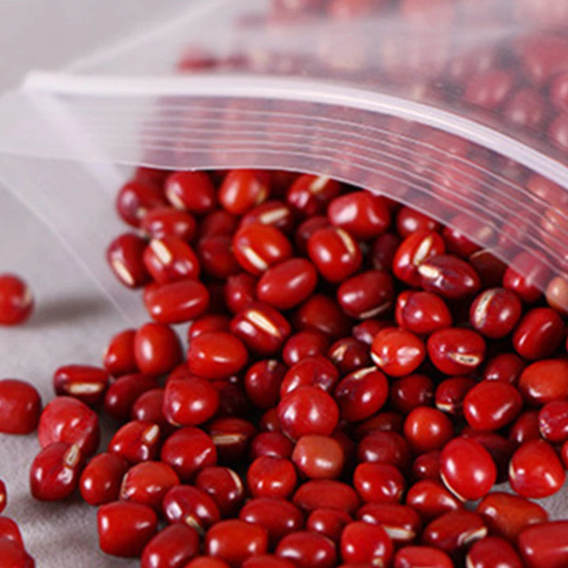 100 Stuks Zelfsluitende Zakken Hersluitbare Verpakking Zak Helder Verzegelde Plastic Voedsel Opslag Container Hersluitbare Vacuüm Verse Organizer Bag