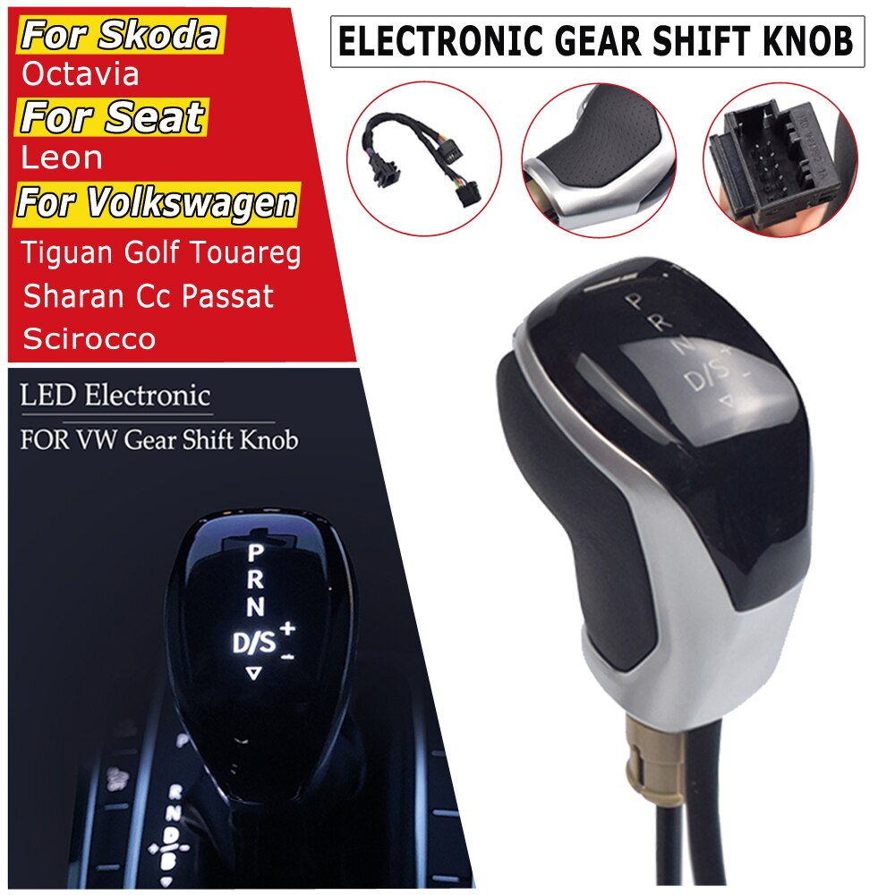 DSG in sincronizza Schermo elettronico pomello del cambio leva del cambio pallamano per passat B8 golf 7 MQB Tiguan Octavia yeti superbo