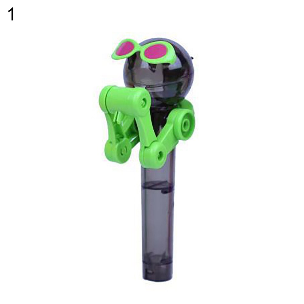 1Pcs Funny Kids Tang People Eat lollipops Pig Robot Lollipop Toy Holder Decompression Reliever Kids Children Toys Christmas: 1