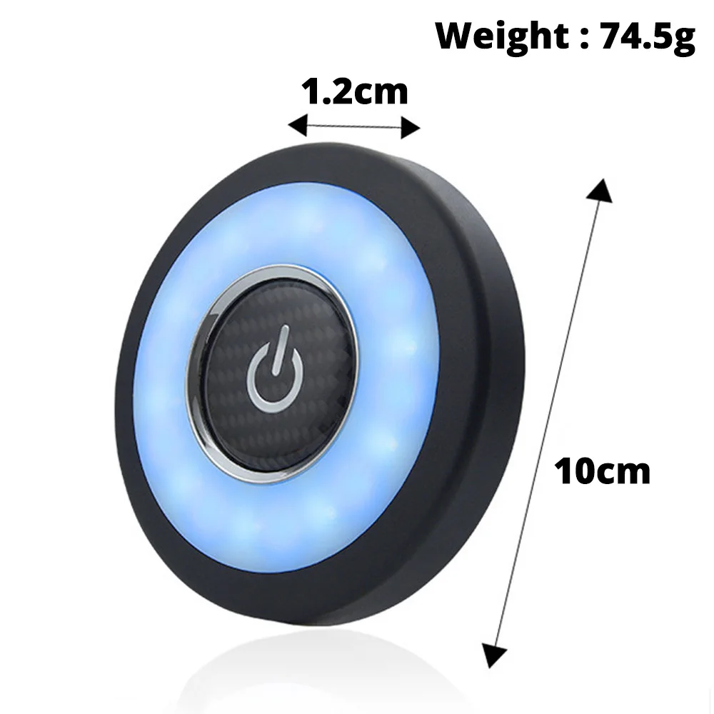 Lámpara de techo con luz ambiental Interior para coche, luz de lectura para coche, LED recargable, luz nocturna de estilo automático para fiestas familiares de automóviles
