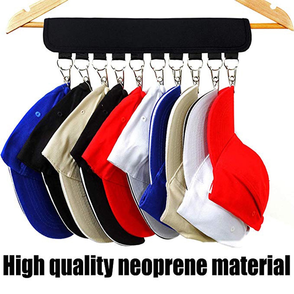 Étagère de rangement de chapeaux de placard | 134g, support organisateur 10 casquette de Baseball, nettoyeur, garder ranger vêtements stockage produits