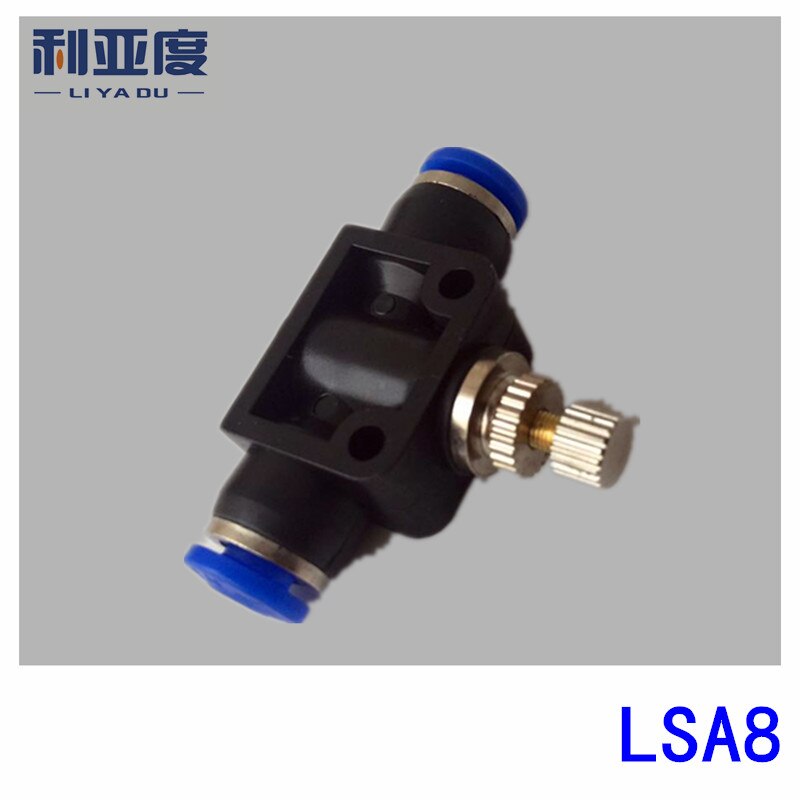 50pcs/lot LSA8 Black/White Pneumatic components tr... – Grandado