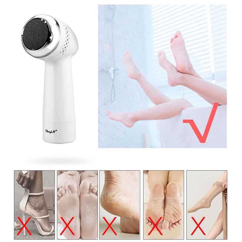 Electric Foot File Grinder Dead Skin Callus Remover for Foot Pedicure Tools Feet Care Foot Grinding Machine 2 Replacement Head50