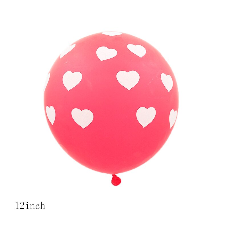 Red White Double Bear Hug Heart Aluminum Film Balloon Set Valentine's day Confession Proposal Marriage Room Decoration Balloon