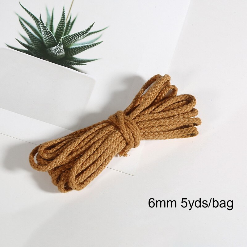 Cordon Parachute de 5 mètres et 6mm | Corde de cour Lan de Type Mil de Type un brin d'escalade, équipement de survie en Camping, matériel de bricolage: Apricot