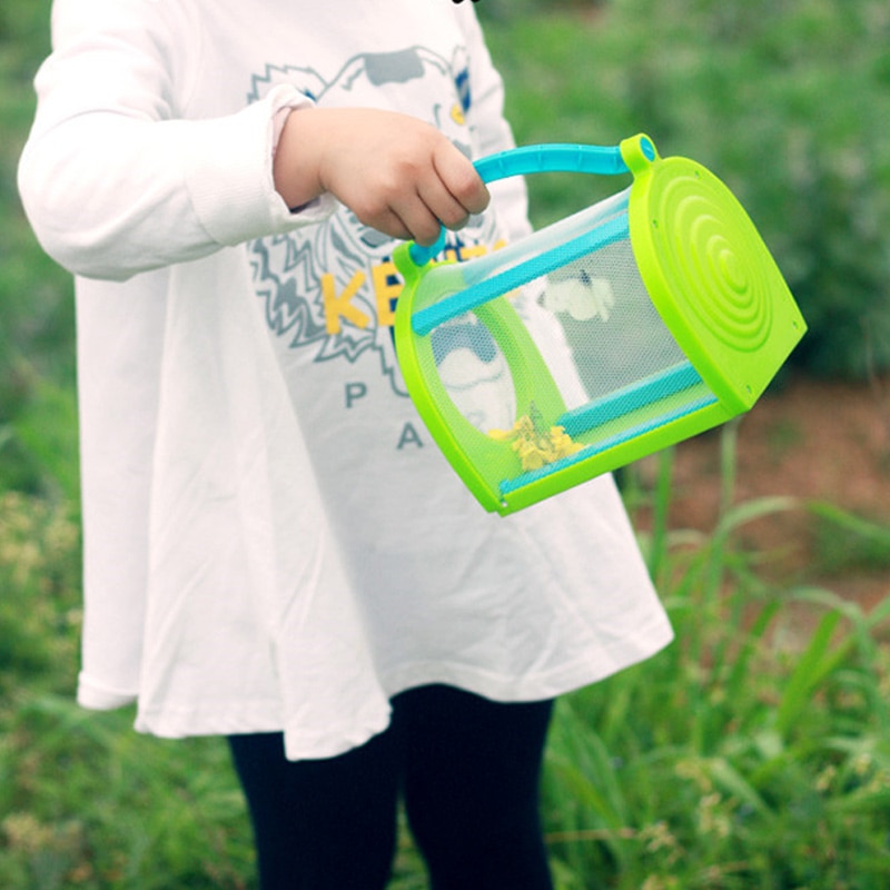 Cage à insectes Portable 1 pièce | Filet d'observation, maison pour libellule papillon Cricket, petit Animal de jardin, fournitures pour animaux domestiques