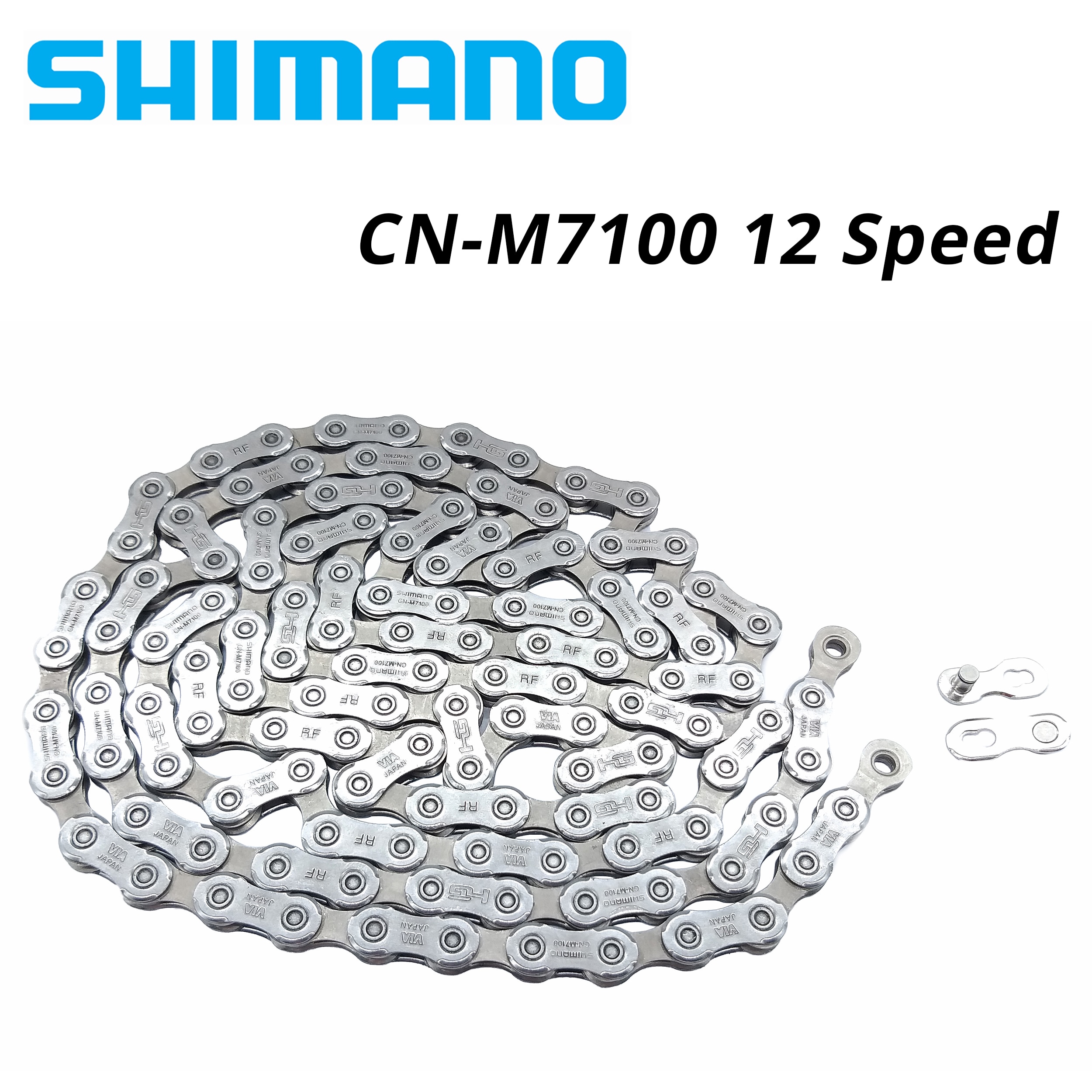 Shimano DEORE SLX CN-M7100 CN M7100 12 Speed 12S MTB Bicycle Chain 116 118 120 126 links with Quick Link M8100 M9100 bike Parts