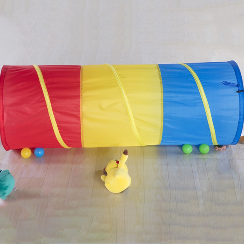 Børns legetøj kravletunnel børn udendørs indendørs legetøjsrør baby lege kravlespil dreng pige bedste fødselsdag
