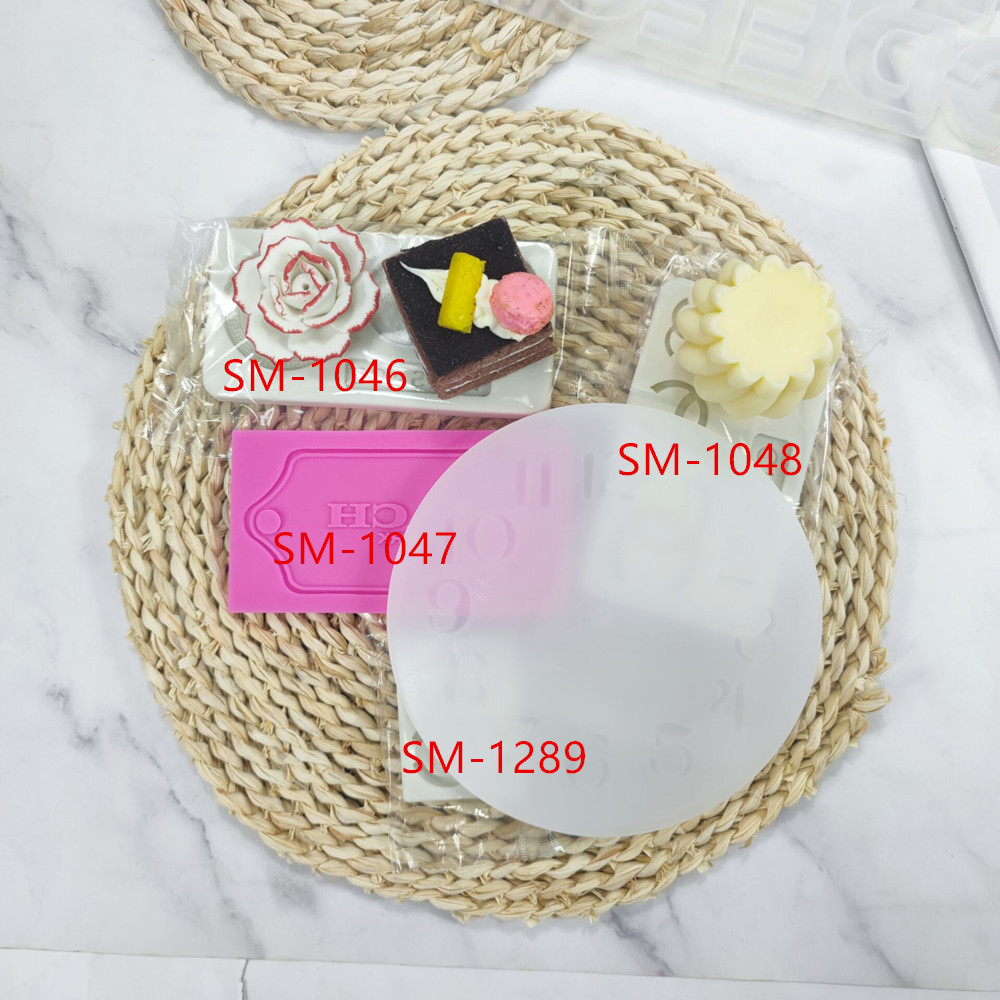 Mini Brand Logo Silicone Mold DIY Fondant Chocolate Cake Mould Cake Decorating Tools Kitchen Baking Accessories